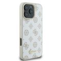 Puzdro Guess pre iPhone 16 Pro Max 6,9" GUHMP16XPGPYSH Peony Script Logo biel MagSafe