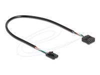 Kábel USB 2.0 pin header female 2,54 mm