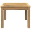 vidaXL Konferenčný stolík Biela 50 x 68,5 x 36 cm Pevné akáciové drevo