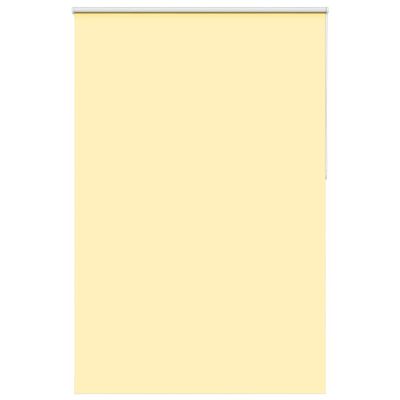 vidaXL Roleta Zatemnenie žltá 160x230 cm Šírka látky 156,6cm Polyester