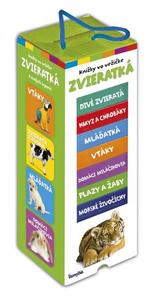 Knižky vo vežičke - Zvieratká, 2. vydanie