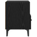 vidaXL Nočný stolík Čierny dub 40 x 35 x 47,5 cm Kompozitné drevo