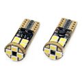 LED CANBUS 12SMD 2835 T10e (W5W) White 12V / 24V AMiO-01636