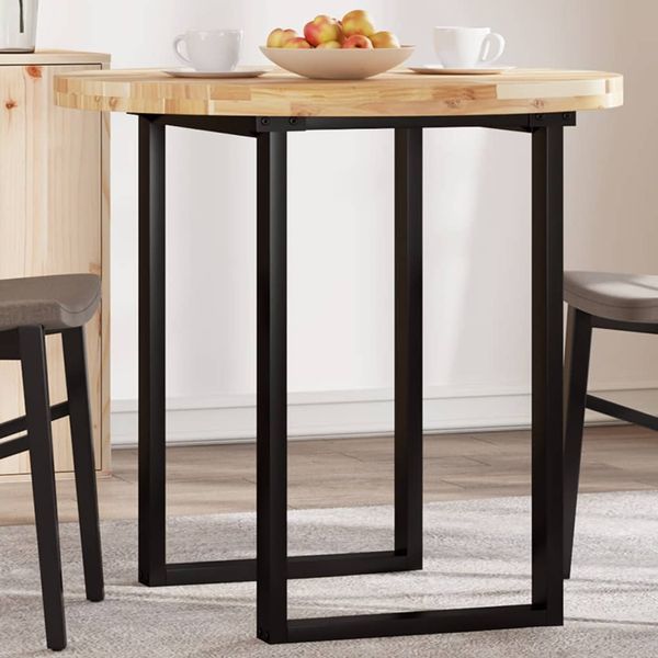 vidaXL Stolová doska okrúhla Ø80x4 cm masívne akáciové drevo