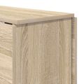 vidaXL Jedálenský stôl 138 x 70 x 73,5 cm Kompozitné drevo Dub sonoma