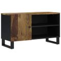vidaXL TV skrinka 80x33x46 cm masívny mangovník a spracované drevo