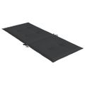 vidaXL Podložky na záhradné stoličky, vysoké operadlo 4 ks 120x50x3 cm