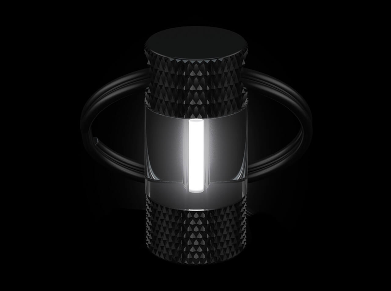 Böker Plus 09BP0015 Mini Glow White bezbatériové svietidlo na kľúče, biela
