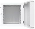 Ubiquiti UniFi 12U Rack Cabinet Wall SW Perforated - Nástěnný rozvaděč, výška 12U, ventilátory, perfor. dveře, dvoudíln