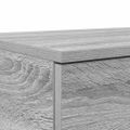 vidaXL Zásuvky pod posteľ Sivý Sonoma 100 x 36,5 x 16,5 cm