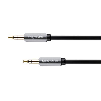 Kábel Jack 3,5mm konektor/Jack 3,5mm konektor 3m KRUGER & MATZ KM0314