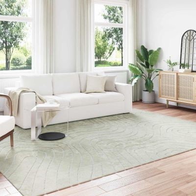 vidaXL Kusové koberce PALMERAS Zelená 200 x 280 cm Polyester
