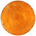 vidaXL Tepaný hliníkový konferenčný stolík 70x30 cm farba medi