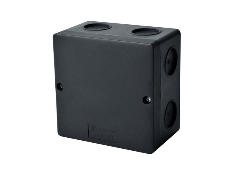 Škatuľa na povrch KOPOS KSK 100_FA 101x101x45mm krytie IP66 čierna