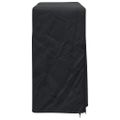 vidaXL Kryt na stojan na drevo 61 x 122 x 106 cm Obdĺžnikový Čierna
