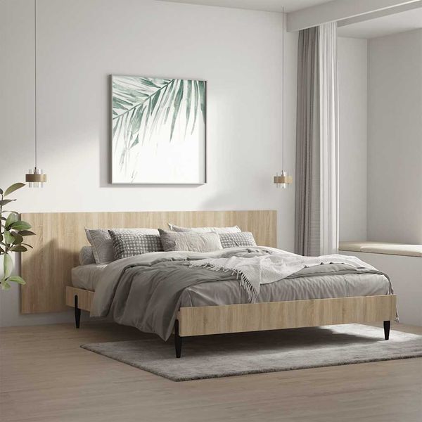 vidaXL Čelo postele dub sonoma 240x1,5x80 cm spracované drevo