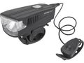 Svetlo biele na bicykel 350lm, USB nabíjanie, klaksón, 5W LED EXTOL LIGHT
