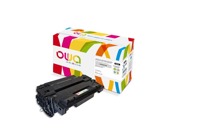OWA Armor toner kompatibilný s HP LJ P3015, CE255A, 6000st, čierna/black