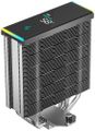 DEEPCOOL chladič AK400 Digital SE / 120mm fan / 4x heatpipes / PWM ARGB / pro Intel i AMD / digitální display / černý Procesorový chladic, 4× heatpipe, 120mm FDB ventilátor, digitální displej, ARGB LED, Intel LGA1851/1700/1200, AMD AM5/AM4