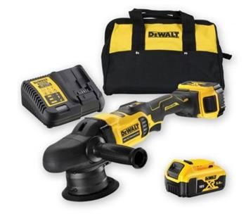 Dewalt Aku excentrická leštička 18V 2x5,0Ah Dewalt DCM848P2