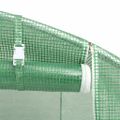 vidaXL Fóliovník s oceľovým rámom zelený 48 m² 8x6x2,85 m