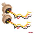 Objímka žiarovky T20 LED 12V W21/5W WY21/5W W3x16q 7443 2ks AMiO-04834