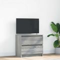 vidaXL TV skrinka Grey Sonoma 60x35x54 cm Engineered Wood