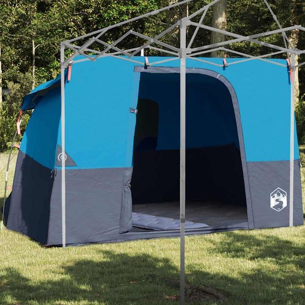 vidaXL Vnútorný stan so strechou Modrá 280 x 220 x 176 cm taft