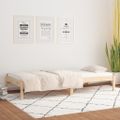 vidaXL Denná posteľ bez matracom 80x200 cm masívna borovica