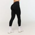 Dámske V-back legíny Fierce Black - GymBeam, veľkosť M