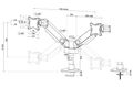 Neomounts DS65S-950BL2 Neomounts NEXT One SL Desk Mount, double display, sliding VESA (topfix clamp/grommet), black Držák, VESA, stolní, pro 2 ploché/zakrivené monitory, úhloprícka 24–34", náklon 140°, otácení 180°, rotace 180°, nosnost 22kg, ce