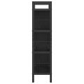 vidaXL Regál na knihy 7 úrovní 75 x 30 x 123,5 cm Kompozitné drevo