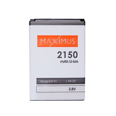 BATTERY MAXXIMUS LG K8 LTE 2150mAh BL-46ZH