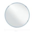 vidaXL Kúpeľňové zrkadlo s LED osvetlením 80 cm