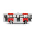 Kovový autobus PID Praha červený 8 cm