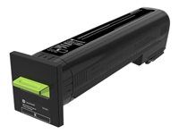 Černá - originální - kazeta s barvivem LCCP, LRP - pro Lexmark CS820, CX820, CX825, CX860