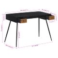 vidaXL Stôl 117x56,5x75 cm recyklovaný tíkový masív