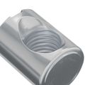 vidaXL Matica na barel 3462 ks Strieborná M6 x 13 mm Železo