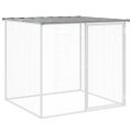 vidaXL Klietka pre kurčatá strecha bledosivá 803x98x90 cm poz. oceľ