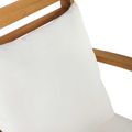 vidaXL Stolička s vankúšom 2 Kus Hnedá a smotanová 65 x 60 x 76,5 cm