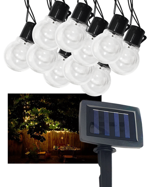 TR 606 Dekoratívny 10x LED solárny reťaz 2m IP44 TRIXLINE