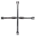 Križový kľúč na kolesá MECHANIC CROSS WRENCH 1, skladací, 17-19-21-23 mm SIXTOL