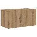 vidaXL Zostava TV skriniek 60 x 30 x 30 cm Hnedá Kompozitné drevo