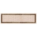vidaXL Behúň MARSA Čierna 100 x 350 cm Polyester a PVC
