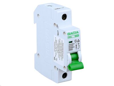 Jistič GACIA SB6L 230 V/16 A/C/6 kA/1P na DIN lištu