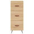 vidaXL Vysoká skrinka dub sonoma 34,5x34x180 cm spracované drevo
