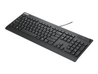 Klávesnica - USB - česká/slovenská - čierna - CRU