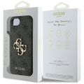 Guess HC 4G PU Big Logo puzdro pre iPhone 16e Black