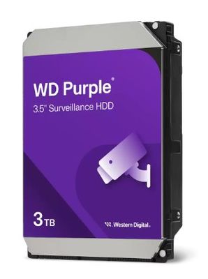 HDD WD Purple interný disk 3TB 3,5", 128MB cache, SATA3