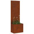 vidaXL Záhradná clona na súkromie Rezací Hrdzavý 50 x 32 x 150 cm